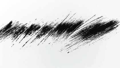 Grunge texture. Monochrome texture. Grunge black and white pattern. Brush strokes. Scratches Strokes. Abstract background.