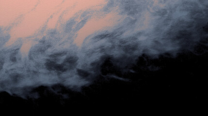Fototapeta premium Abstract artistic texture with black and pink fluid smoke effect for trendy background design