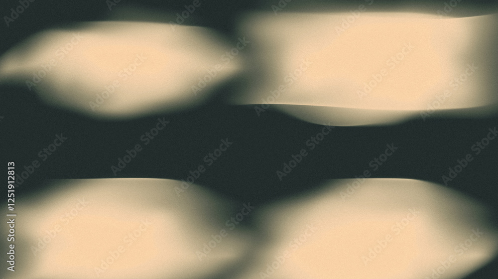 Poster abstract light and shadow pattern with soft blurred edges and neutral tones
