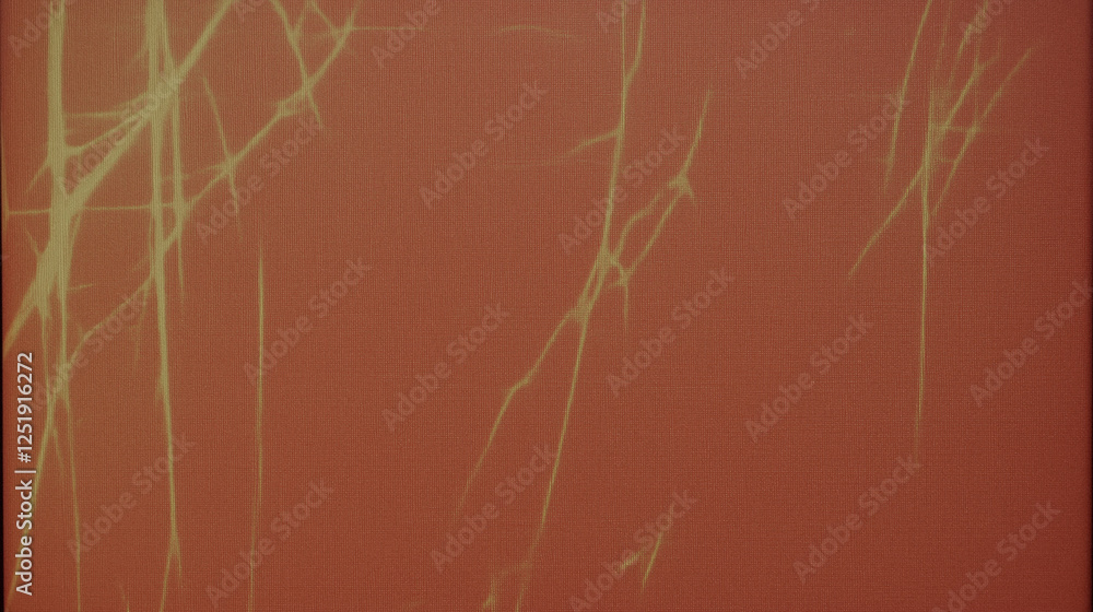 Poster elegant beige cracked pattern on canvas with fine organic lines and subtle textures