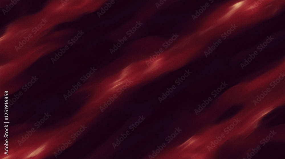 Poster abstract red wave texture with flowing light streaks and smooth patterns