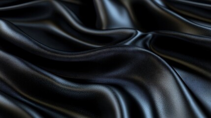 Fototapeta premium Black Fabric Texture Seamless for Background