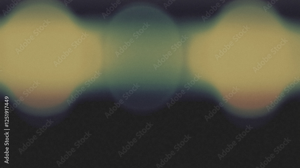 Poster abstract defocused light blur with gradient colors in soft focus