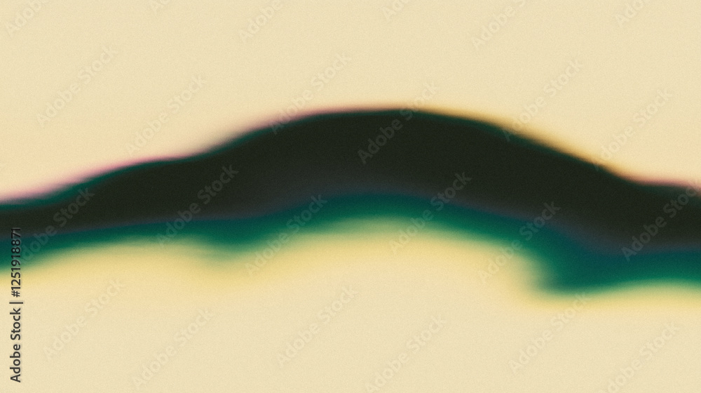 Poster abstract colorful wave with gradient blur in soft tones