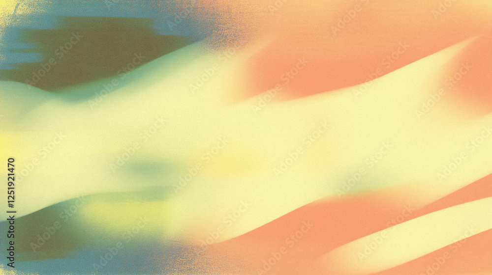 Poster abstract gradient background with soft pastel colors and blurred patterns