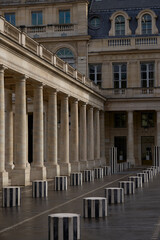 Fototapeta premium Morning light filters through the galleries, highlighting architectural grace.