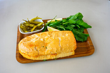 Turkish karisik atom Ayvalik tost ( kasarli bazlama tost) . Sucuklu, Kasarli, kavurmali karisik...