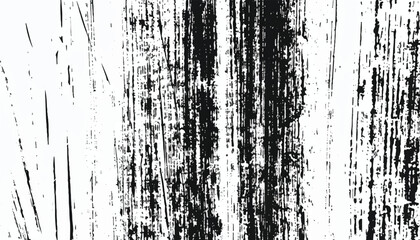 Grunge texture. Monochrome texture. Grunge black and white pattern. Brush strokes. Scratches Strokes. Abstract background.