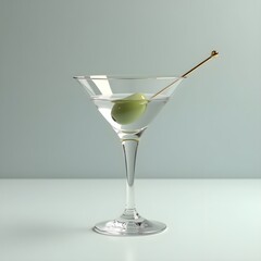 Martini with an Olive