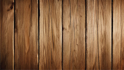 Fototapeta premium Wood planks vector background. Wooden surface background. Old Wooden Background. Wooden texture background. 