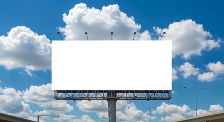 Fototapeta premium Blank billboard