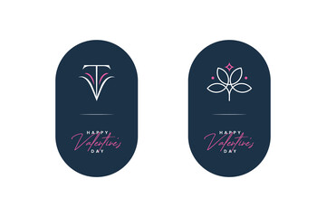 Happy Valentine's Day, Concept, Party Invitation Card, Valentine Decorations, Modern Typography, Social Media Post, Modern Calligraphy, Greeting Card, Wish Card, T-shirt Design, Print Ready