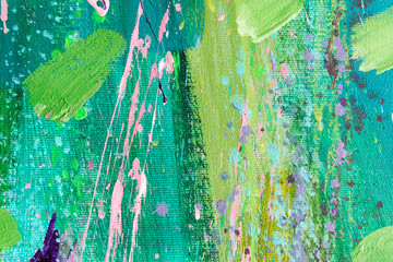 Detail of the Painting as a Background