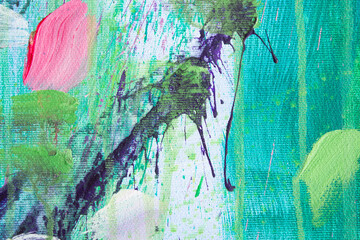 Detail of the Painting as a Background