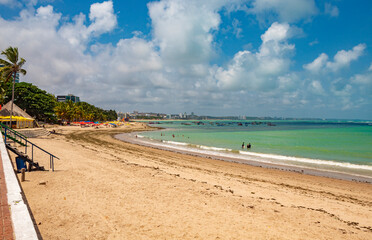 Piscinas Naturais  Praia de Ponta Verde, Pajuçara Maceió - Alagoas  Brasil