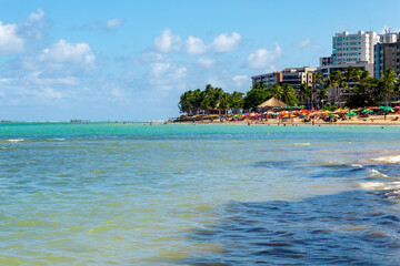 Piscinas Naturais  Praia de Ponta Verde, Pajuçara Maceió - Alagoas  Brasil