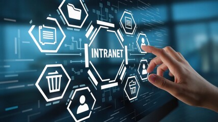 Intranet Network: Secure Access & Data Sharing