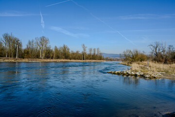 Winterwanderung in den Isarauen im Mündungsgebiet