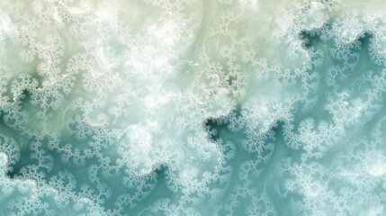 Stunning Abstract Fractal Design: A Mesmerizing Visual Feast of Intricate Patterns and Colors