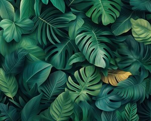 Explore the vibrant essence of nature's embrace with this conceptual image of a virtual mentorship program with AI-driven insights and real-time engagement tools Delve into the lush textures, vivid