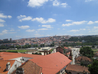 Obraz premium Coimbra, Beira Litoral, Portugal, June 26, 2014, Views from Coimbra