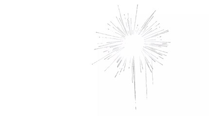 White background broken mirror 
