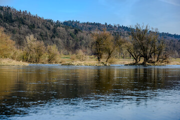 Winterwanderung in den Isarauen im Mündungsgebiet