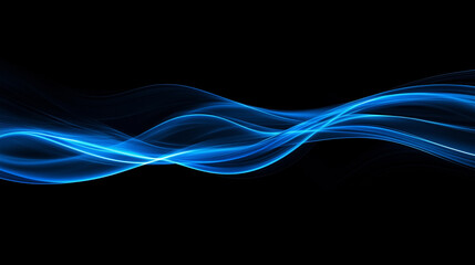 青のライン、抽象的な背景	