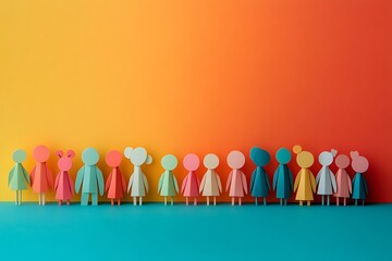 Colorful Unity Figures Together