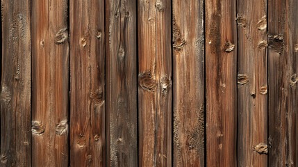 Grained texture of brown wood.