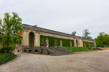 Obraz premium Public Garden (Jardin Public) was created in the XVIII century to offer to the citizens of Bordeaux a space for leisure and relaxation. Bordeaux, Aquitaine, France.