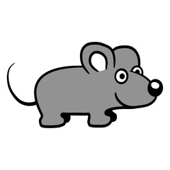Mouse Mice Cute Little Rat Rodent Friendly Sweet Design Lover Art Vector Illustration Card T-Shirt Poster Sticker Graphic Print Decorative Drawing Isolated Logo Decoration Symbol Creative Cool Style
