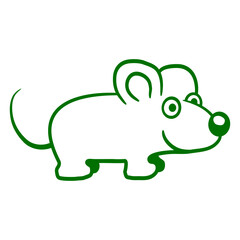 Mouse Mice Cute Little Rat Rodent Friendly Sweet Design Lover Art Vector Illustration Card T-Shirt Poster Sticker Graphic Print Decorative Drawing Isolated Logo Decoration Symbol Creative Cool Style
