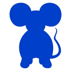 Mouse Cute Little Rat Pet Rodent Cool Silhouette Design Lover Art Vector Illustration Card T-Shirt Poster Sticker Graphic Print Decorative Drawing Isolated Logo Decoration Symbol Creative Cool Style
