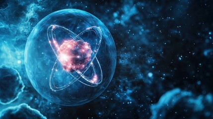 Obraz premium Abstract background in concept of artificial intelligence