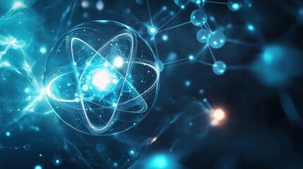 Obraz premium Abstract background in concept of artificial intelligence
