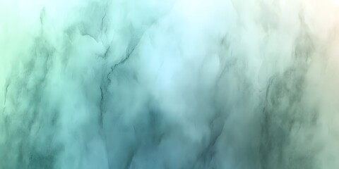 Obraz premium Abstract Watercolor Background: This soft and dreamy abstract watercolor background in calming shades of blue and green, reminiscent of a summer sky or a tranquil sea.