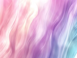 Obraz premium Abstract Dreamscape: A mesmerizing swirl of vibrant colors in soft, flowing waves, evoking feelings of serenity and optimism. The colors blend seamlessly, creating a dreamy and ethereal atmosphere.