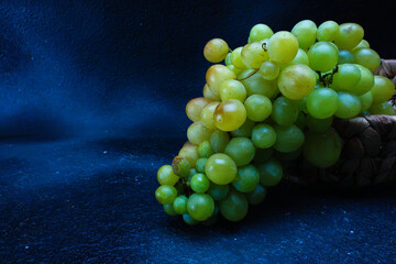 Delicious fruits with wonderful colors, taken under artificial light
