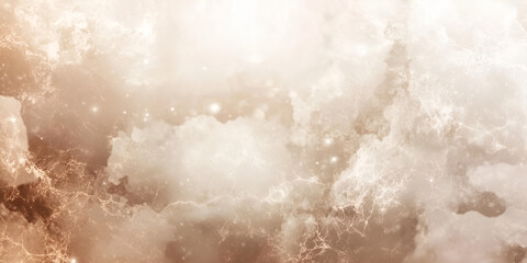 White and Gold Metallic Marble Watercolor Abstract Digital Art Background

