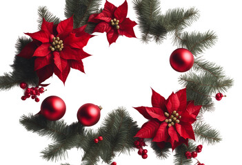 border branch beautiful text berry happy lay flat celebrate decoration holly celebration space top white frame 2020 tree flowers ball card flower red christmas bauble poinsettia cone view background