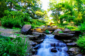 Waterfall, Inniswood Metro Gardens, Westerville, Ohio
