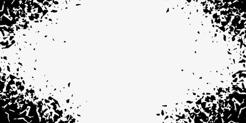 Grunge spray effect. Grit vector texture. Speckle isolated stain.