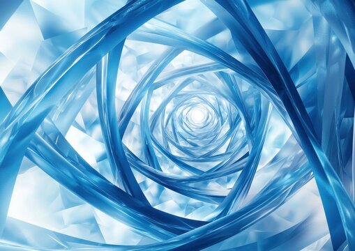 Stylized circular and triangular layers building dynamic synergy solutions