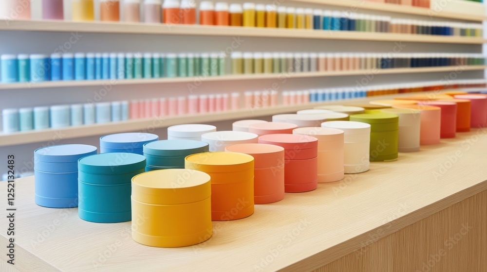 Poster a color-coded system categorizing products based on quality assurance tests.