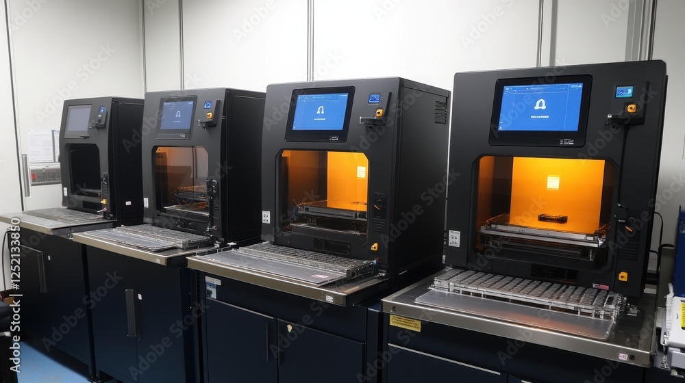 Poster a fully automated additive manufacturing cell with real-time monitoring.