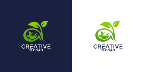 Pharmacy logo template
