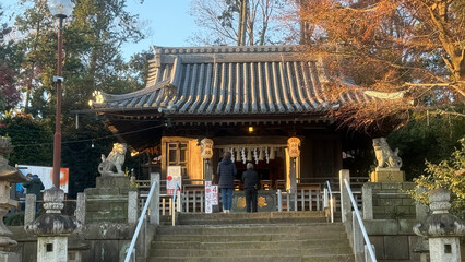 滝宮神社 初詣 深谷市 