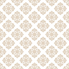 Vintage geometric seamless pattern in grey, perfect for wallpaper, fabric, and textile design with a retro, antique vibe