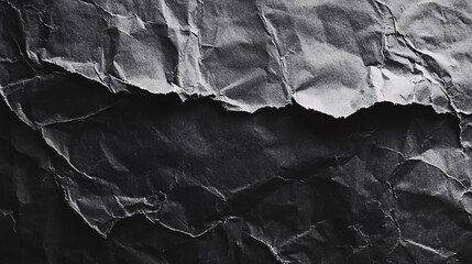 A high-resolution scanned texture of half-folded black toner paper at 300dpi, ideal for cool poster overlays with a photocopy effect.